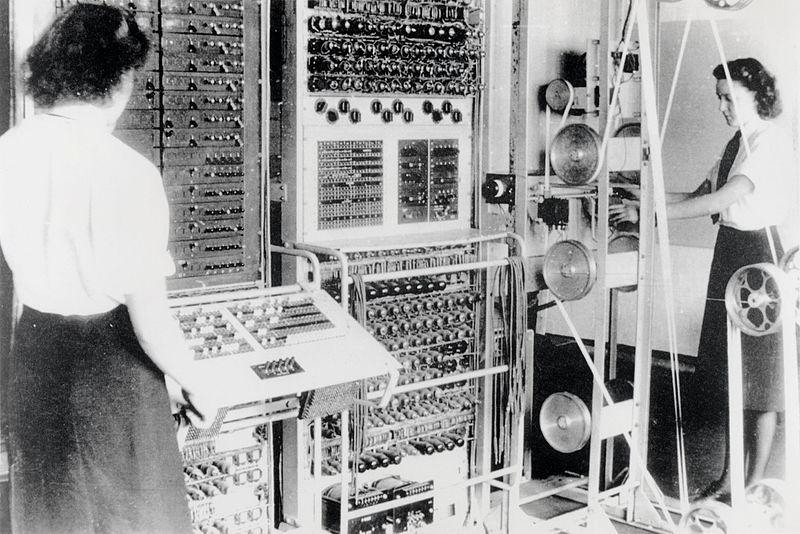 A Colossus Mark 2 codebreaking computer from WWII