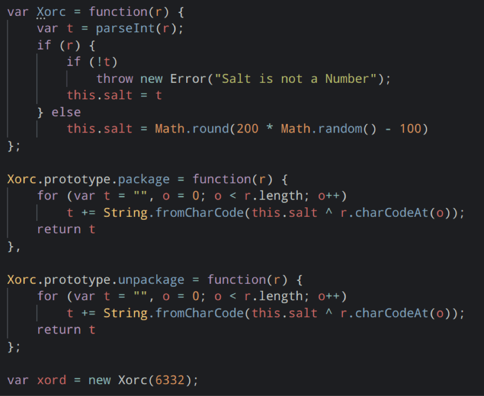 Encoder and decoder functions