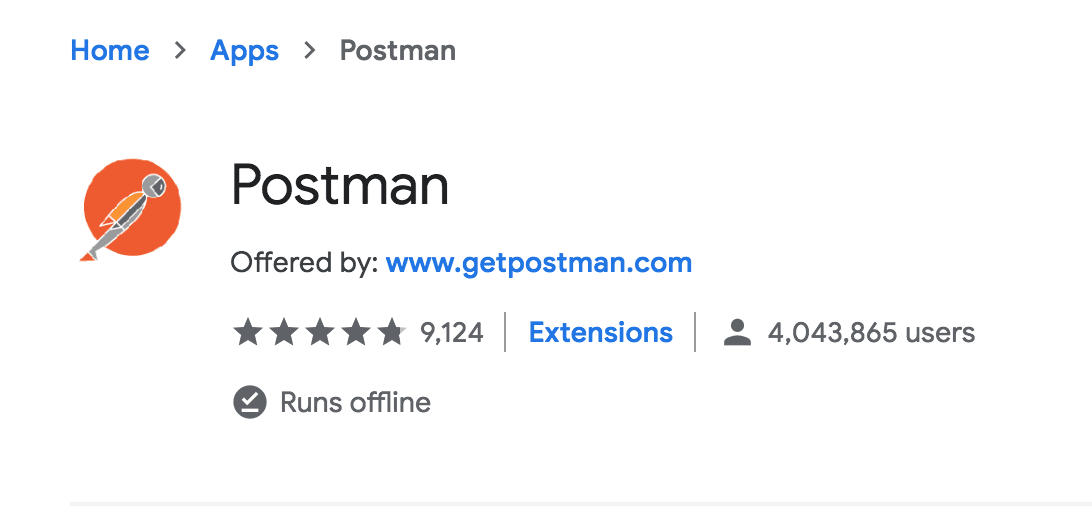 The real Postman app