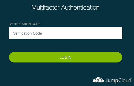 Authentication form