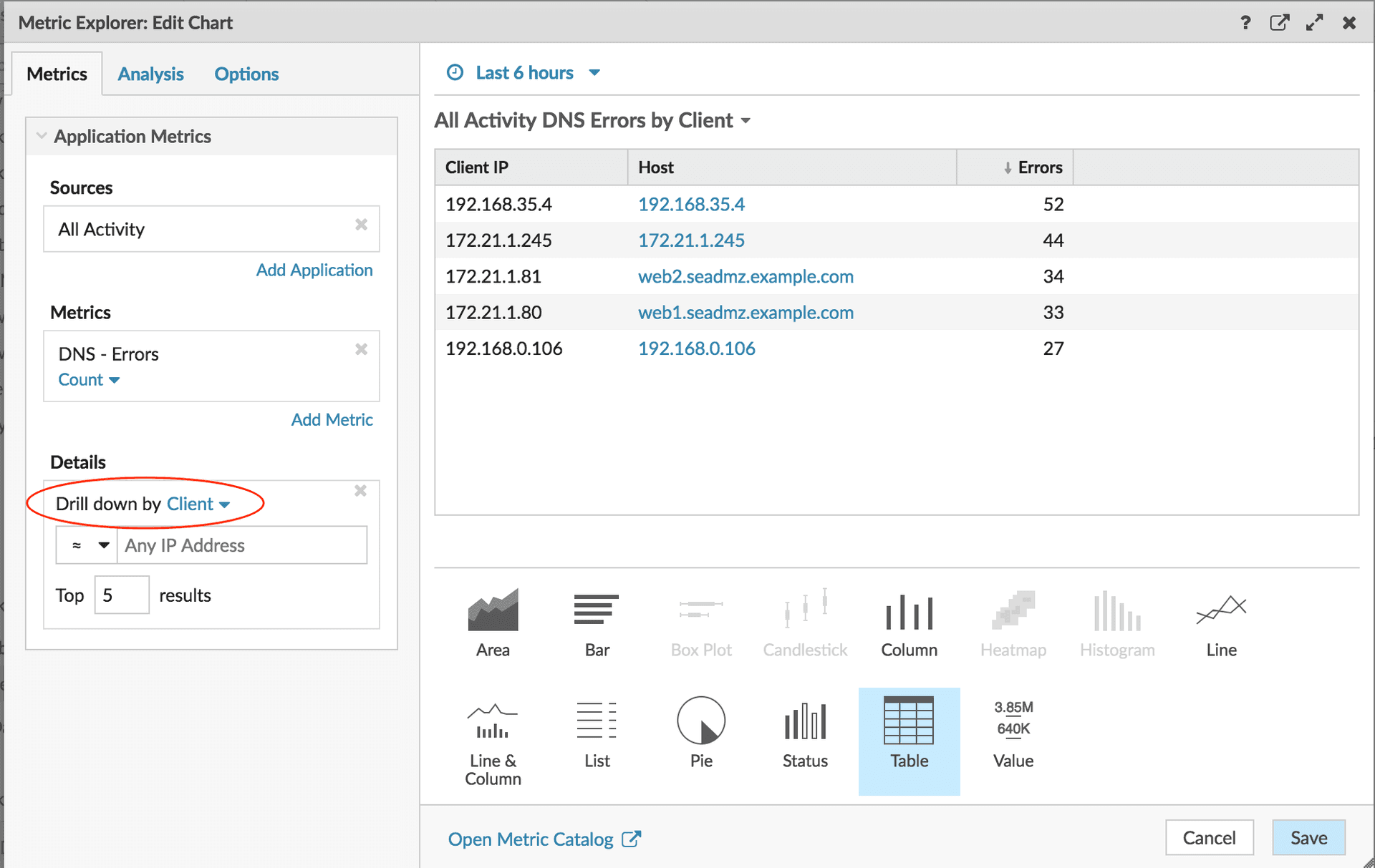 MetricExplorer