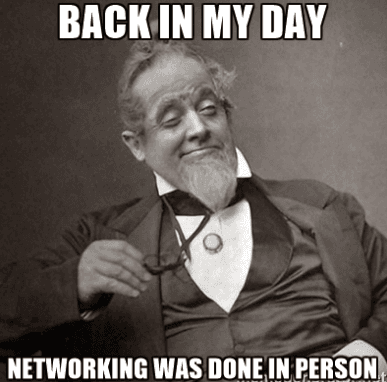 Back in My Day Networking