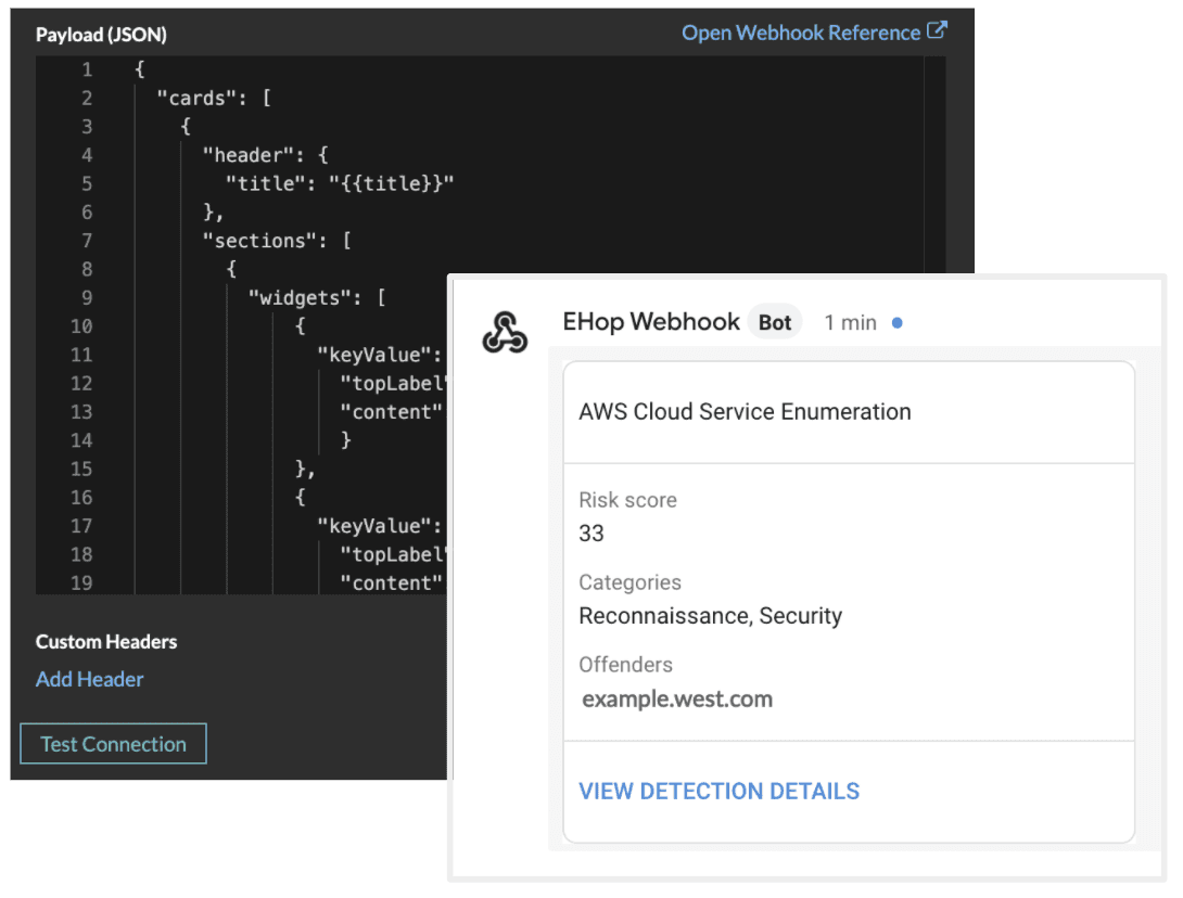 Creating a Webhook for AWS Cloud Service Enumeration