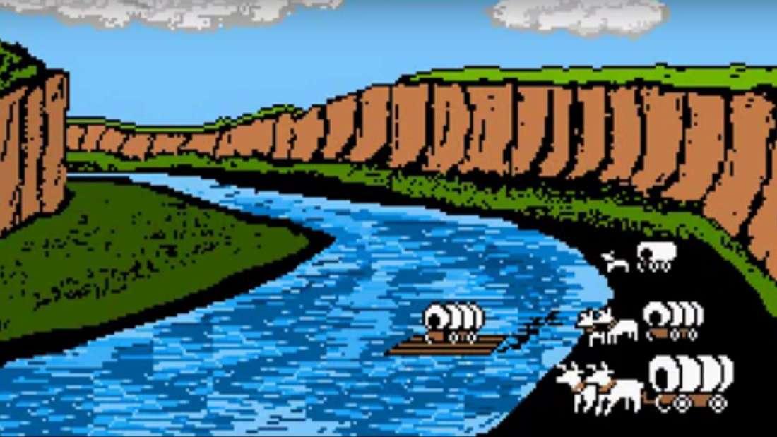 Oregon Trail video game still