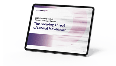 cover for The 2025 ExtraHop Global Threat Landscape Report: The Growing Threat of Lateral Movement