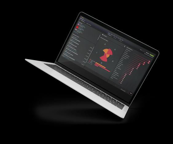 Image of a laptop with an image of the product on the screen
