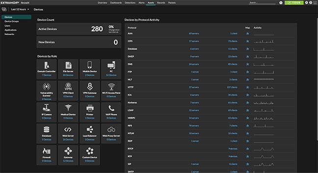 ExtraHop RevealX product UI - Move at the Speed of Risk
